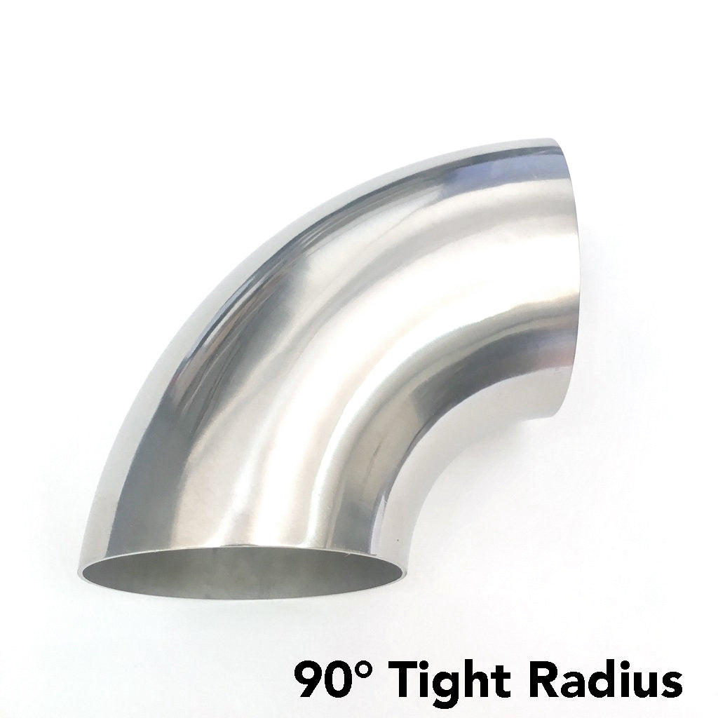 Titanium 90° Tight Radius Elbow