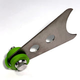 Titanium Flat Exhaust Hanger w/ Bushing