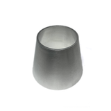3" to 4" Aluminum Transition Reducer 2.375" OAL - 16GA/.065" Wall