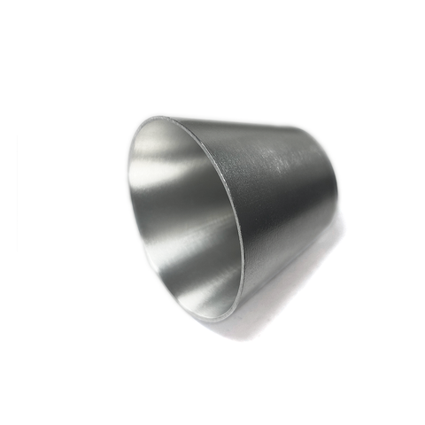 3" to 4" Aluminum Transition Reducer 2.375" OAL - 16GA/.065" Wall