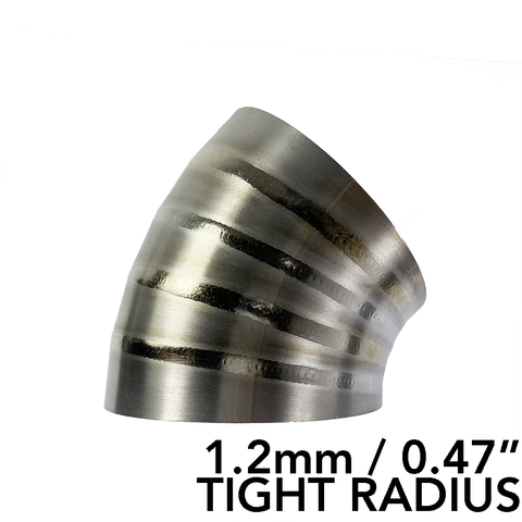 Pre Welded Pie Cuts - Tight Radius - 1.2mm/.047"