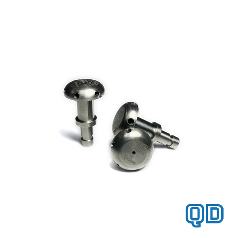 QD Silicone Purge Plug Shower Diffuser - 3 Piece (1 Box) - Tig Aesthetics by Ticon