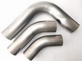 3″ Titanium 90° Mandrel Bend  – 1.5D Radius – 1mm/.039" Wall - 7" Leg / 9" Leg