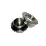 Small Titanium Water Tank Filler Cap and Bung (1.5" ID Fill Neck / 2" OD Cap)