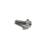 M6 Flanged 6 Point Drilled Hex Titanium Bolt - 6Al4V / GR5