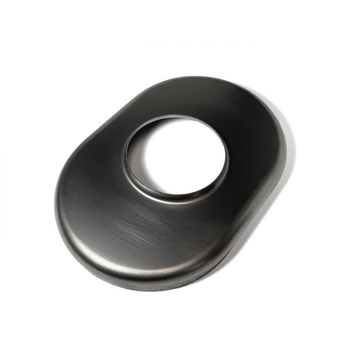 3" Titanium Oval Muffler End Cap