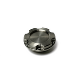 Small Titanium Water Tank Filler Cap and Bung (1.5" ID Fill Neck / 2" OD Cap)